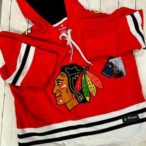 Chicago Blackhawks Lace Up Hoodie